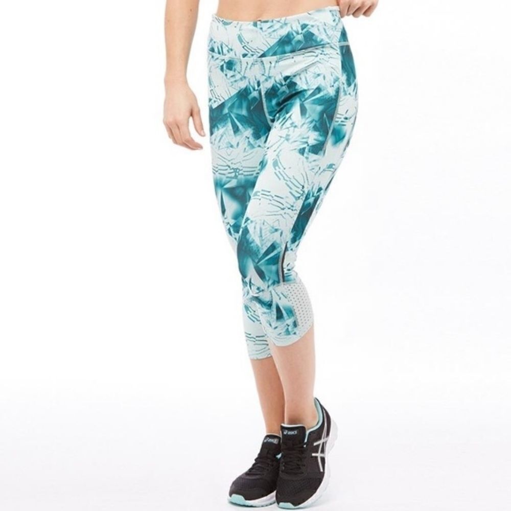Adidas Supernova Climate 3/4 Capri Cropped Active Leggings Women's Size Small.W